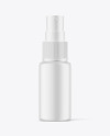 Matte Cosmetic Spray Bottle Mockup