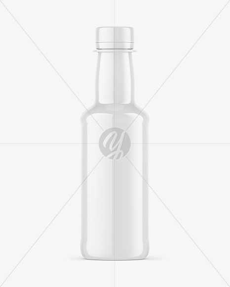 Glossy Bottle Mockup