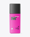 Matte Glass Cosmetic Bottle Mockup