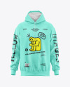 Oversize Hoodie Mockup - Front View