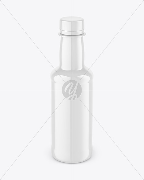 Glossy Bottle Mockup