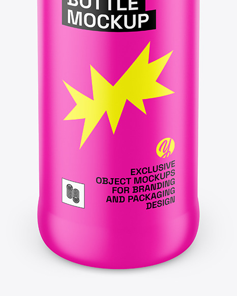 Matte Bottle Mockup