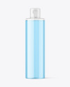 Clear Plastic Bottle Mockup