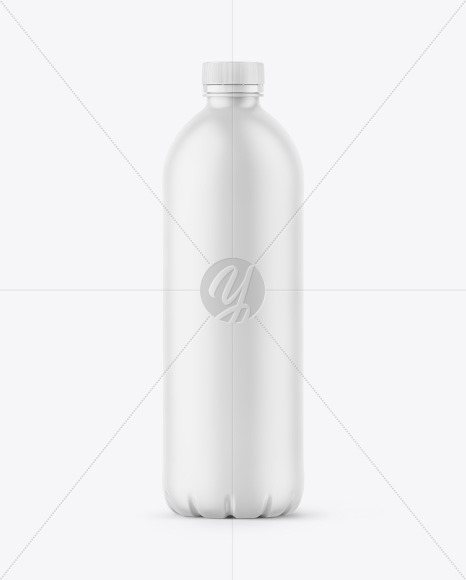 64oz Matte Plastic Bottle Mockup