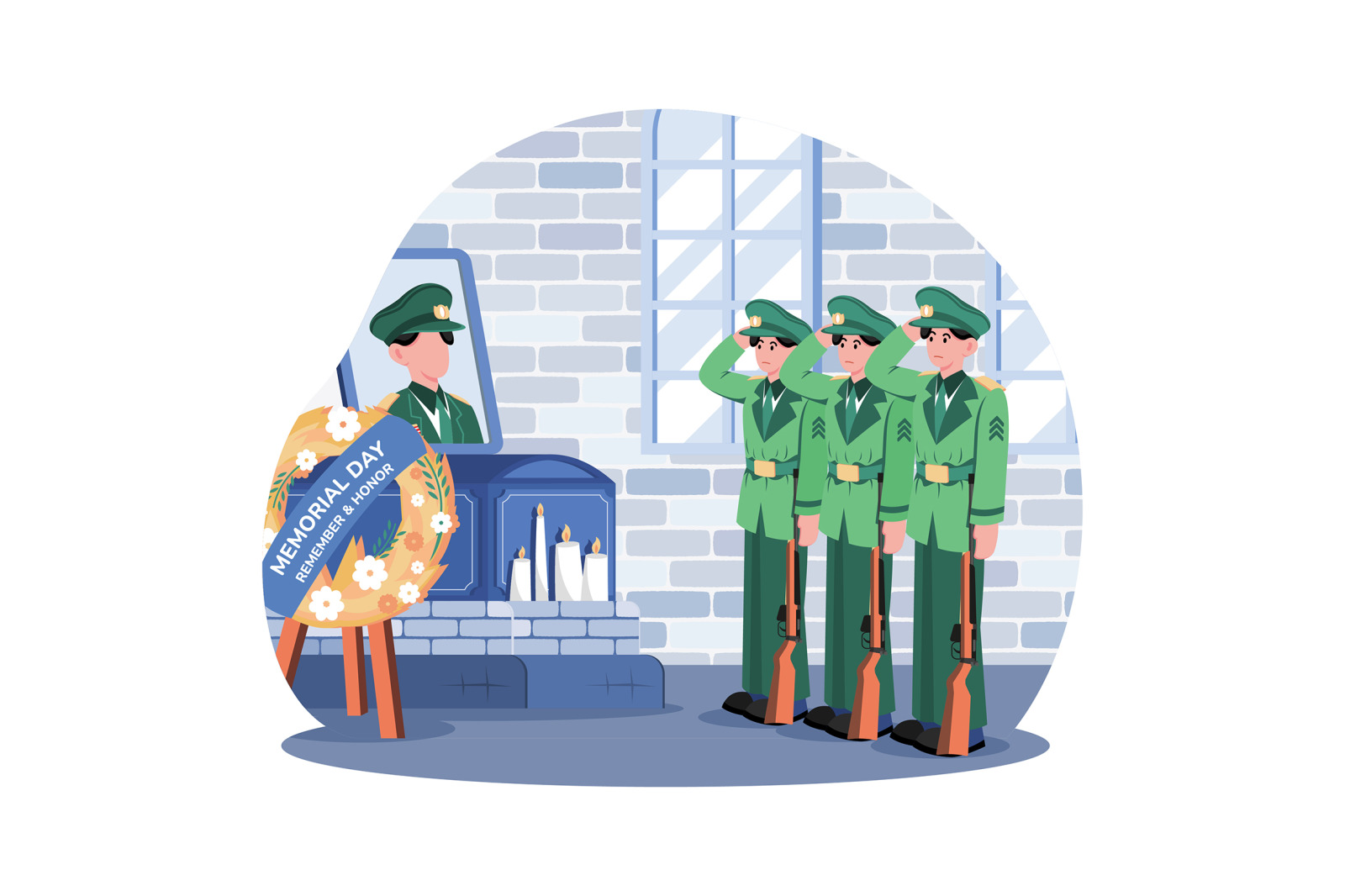 M720_Memorial Day Illustration_Part 02 M720_Memorial Day Illustration_Part 02