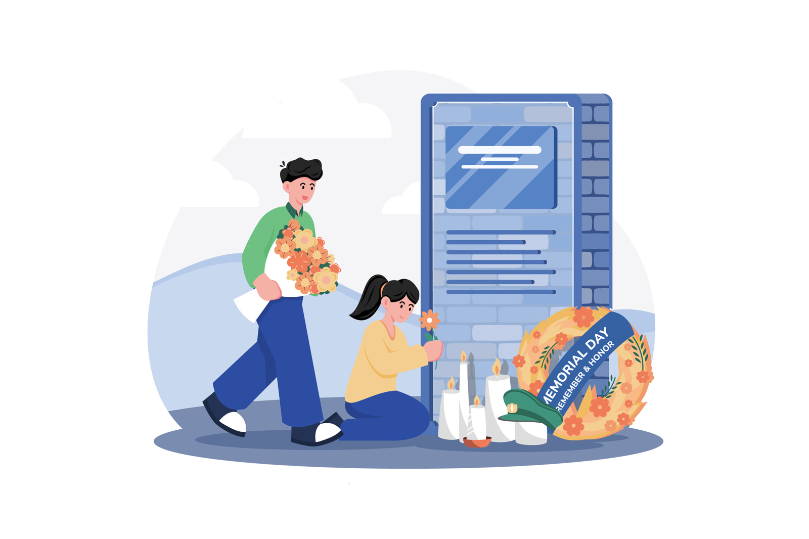 M720_Memorial Day Illustration_Part 02 M720_Memorial Day Illustration_Part 02