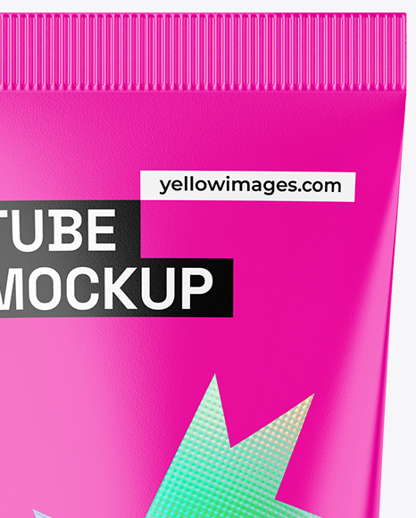 Cosmetic Plastic Tube Mockup