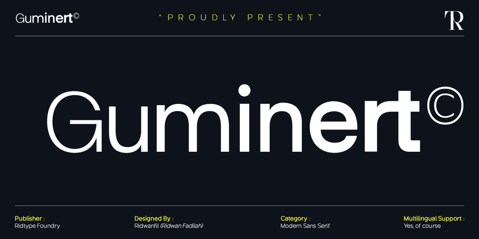 Guminert Font Family