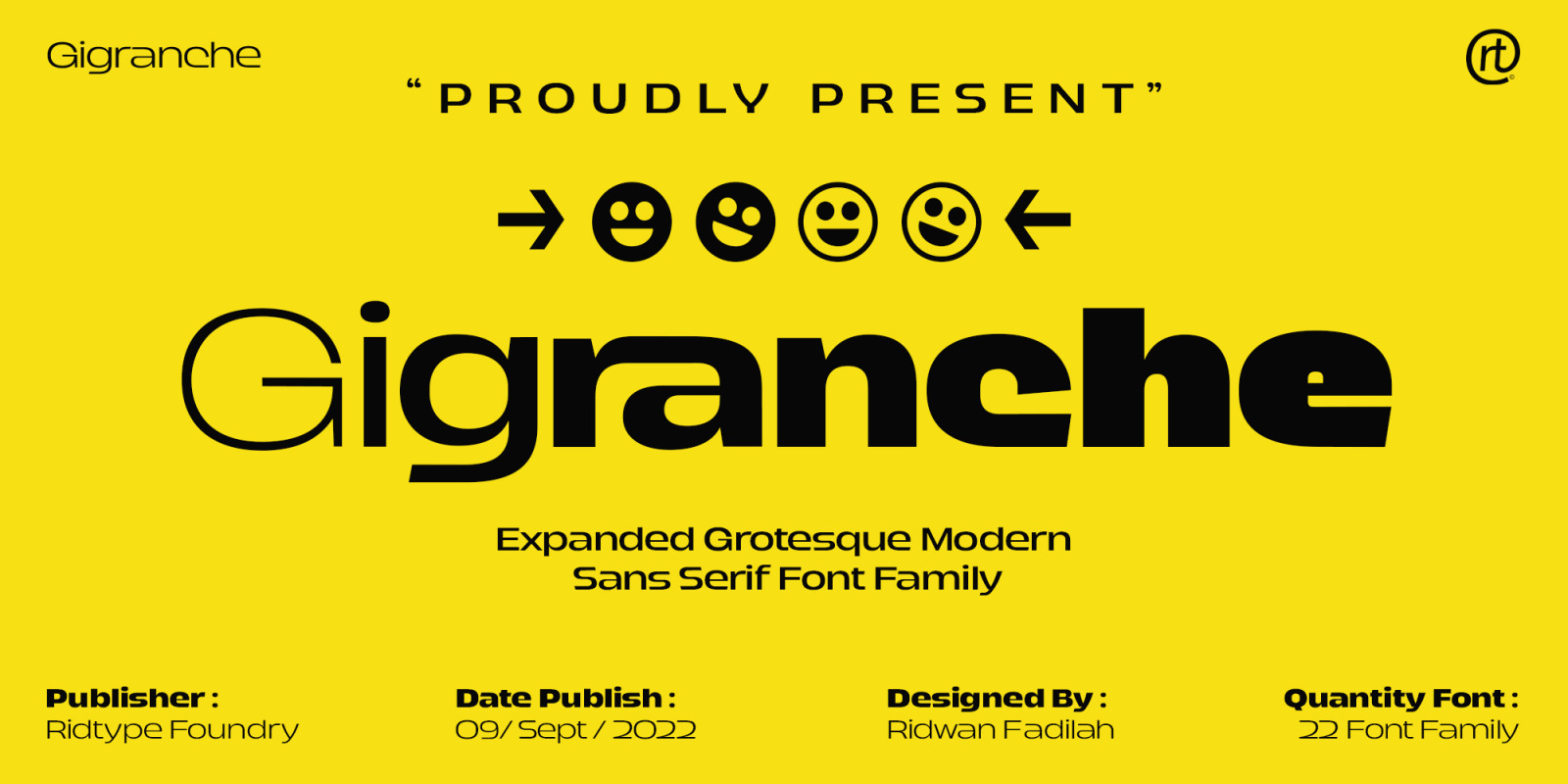 Gigranche Font Family