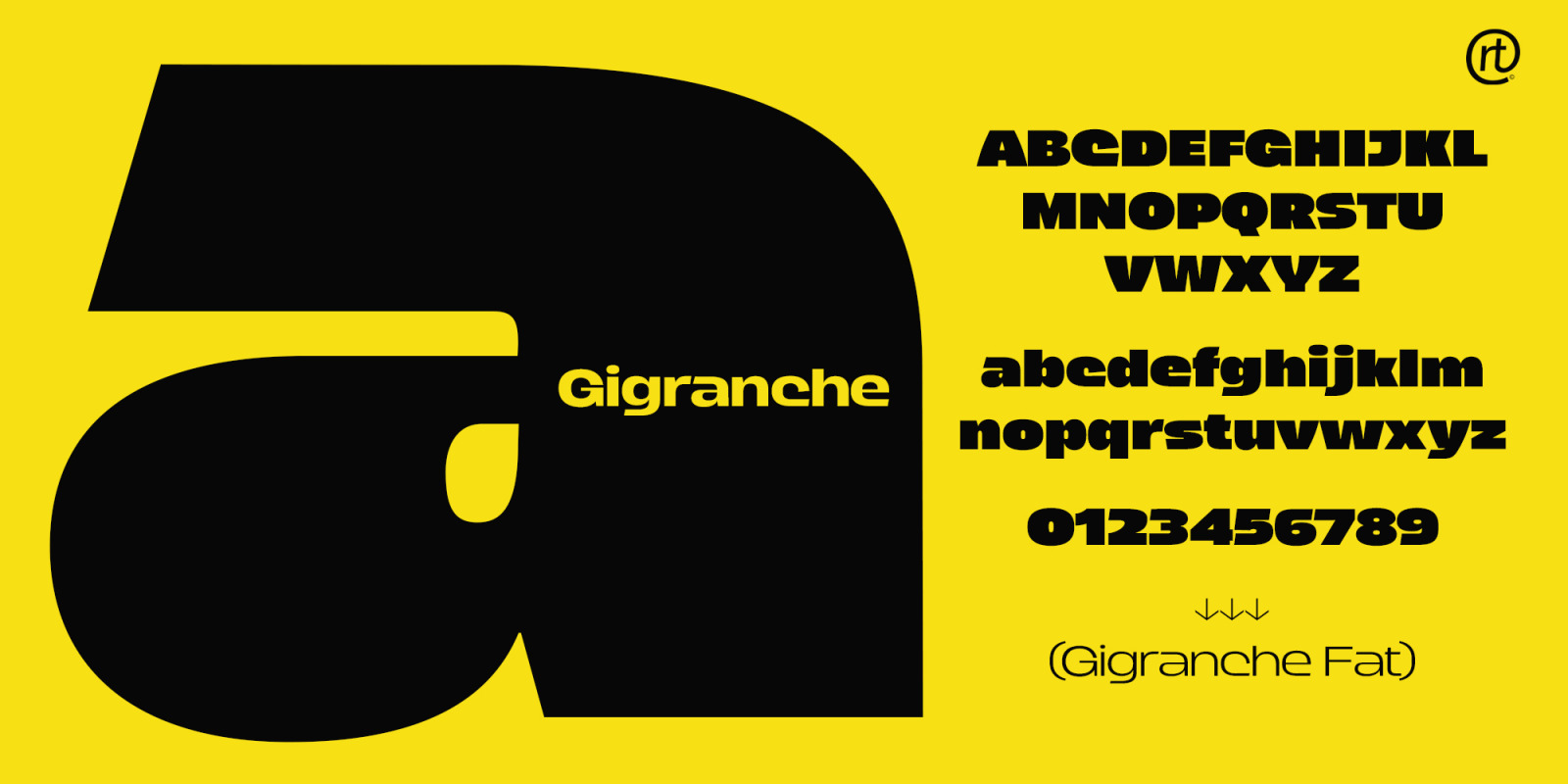 Gigranche Font Family Gigranche Font Family
