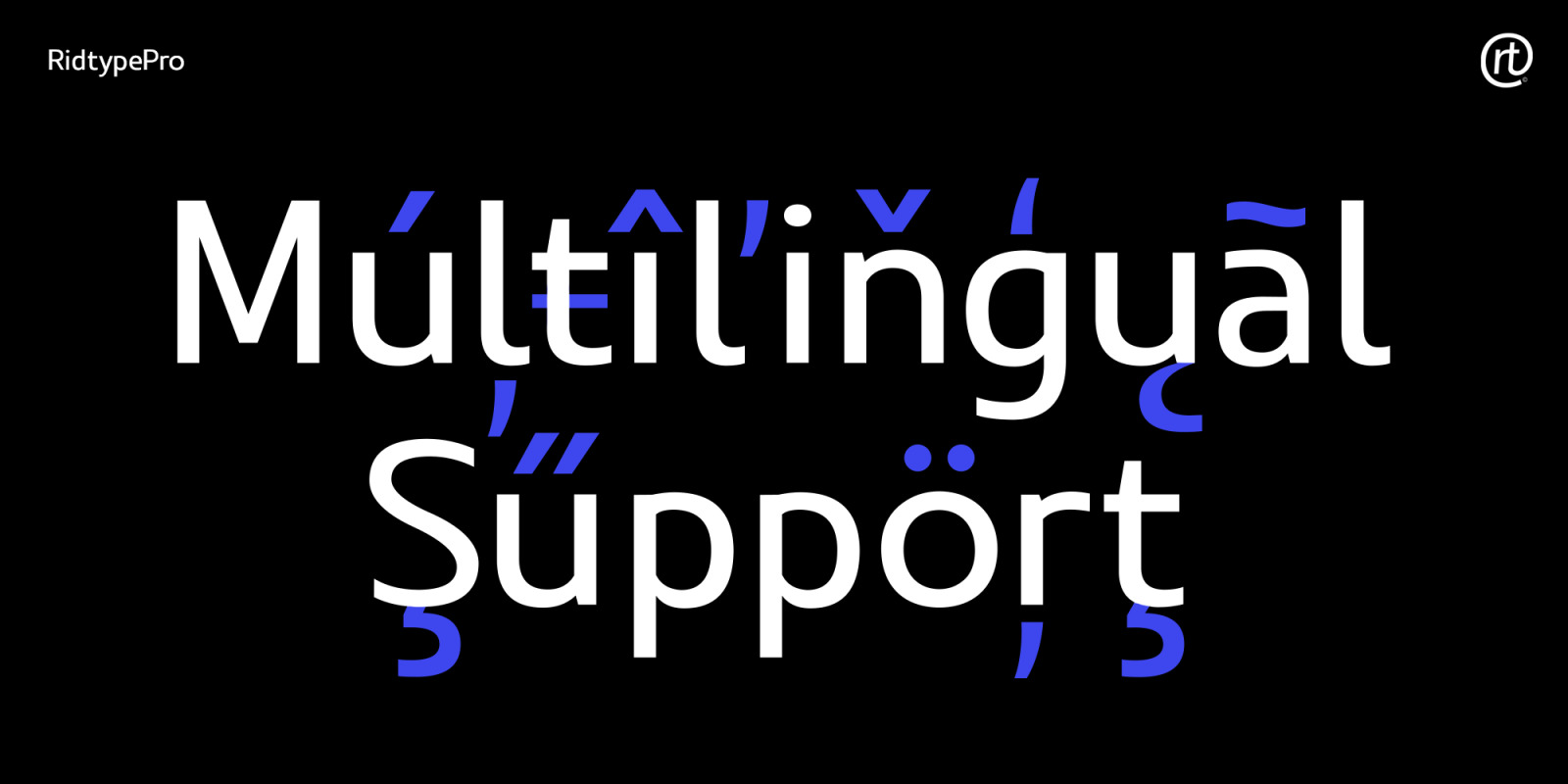 Ridtype Pro Font Family Ridtype Pro Font Family