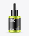 Metallic Dropper Bottle Mockup