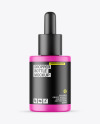 Matte Dropper Bottle Mockup