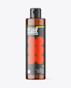 Amber Plastic Bottle Mockup Amber Plastic Bottle Mockup