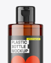 Amber Plastic Bottle Mockup Amber Plastic Bottle Mockup