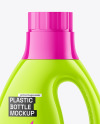 Glossy Detergent Bottle Mockup