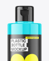 Glossy Plastic Bottle Mockup