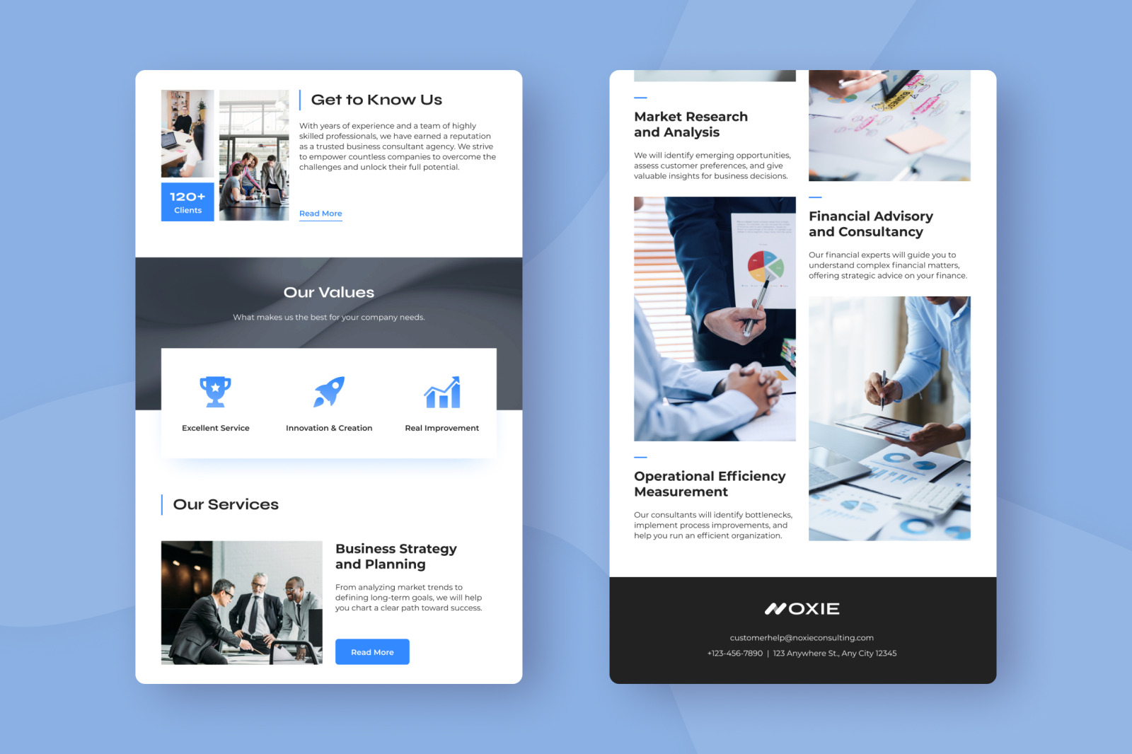 Noxie - Business Company Email Newsletter Noxie - Business Company Email Newsletter