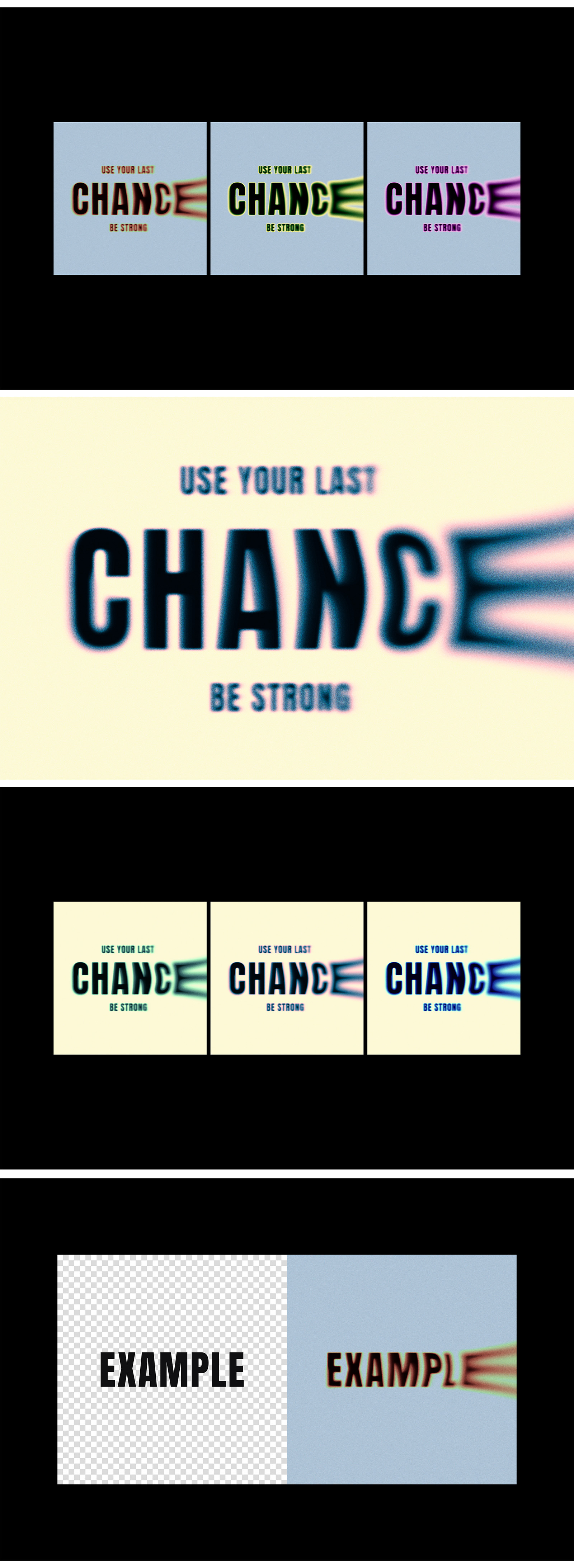 Leaking Text Effect Leaking Text Effect