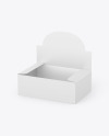 Opened Paper Box Mockup