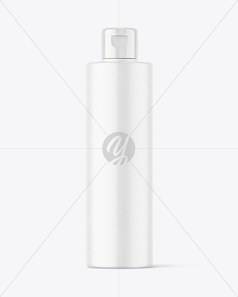 Matte Plastic Bottle Mockup