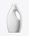 Matte Metallic Detergent Bottle Mockup