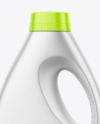 Matte Metallic Detergent Bottle Mockup