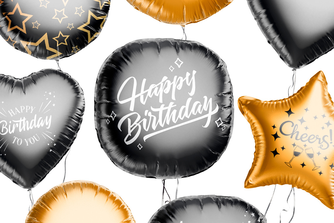 Foil Balloon Mockups Foil Balloon Mockups