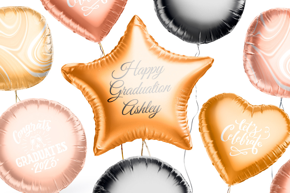 Foil Balloon Mockups Foil Balloon Mockups