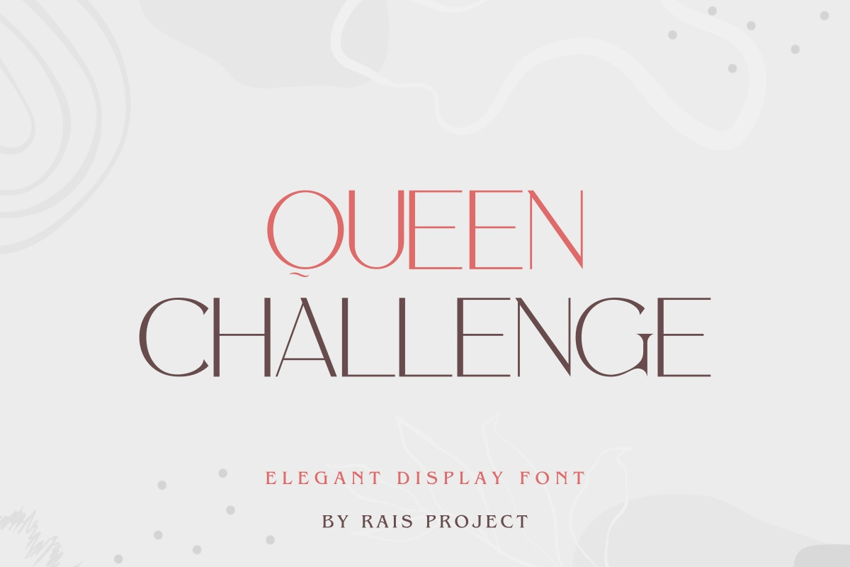 Queen Challenge Font