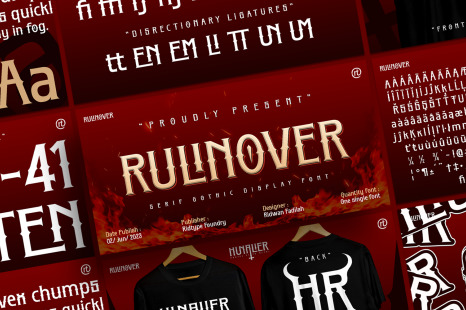 Rulinover - Gothic Serif - Multilingual