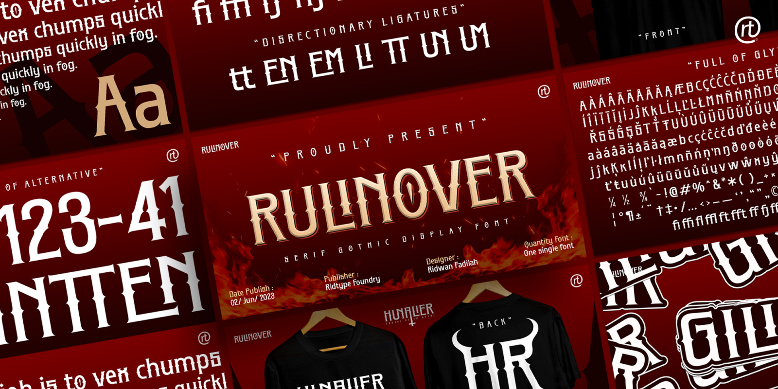 Rulinover - Gothic Serif