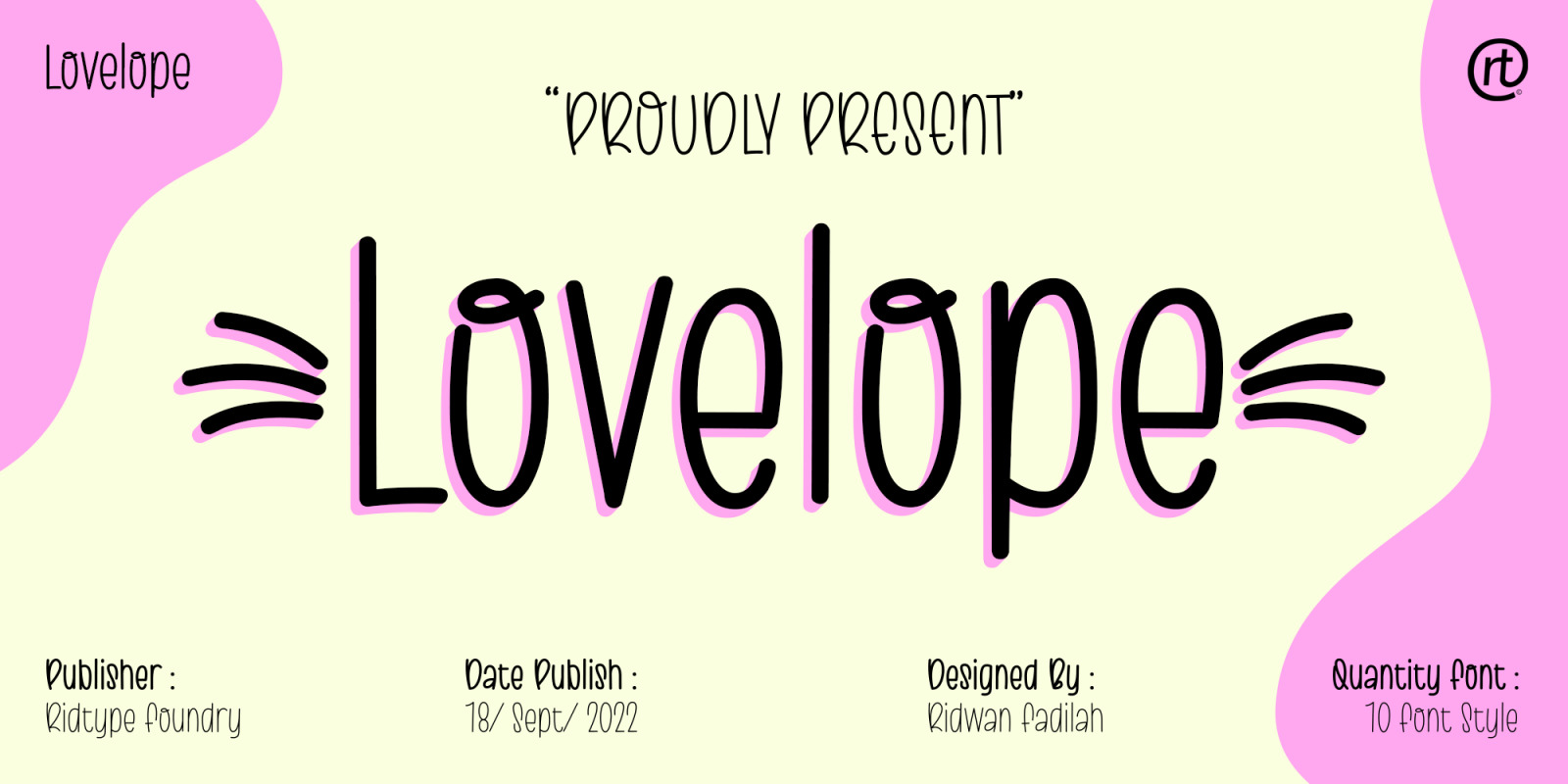 Lovelope Font Family Lovelope Font Family