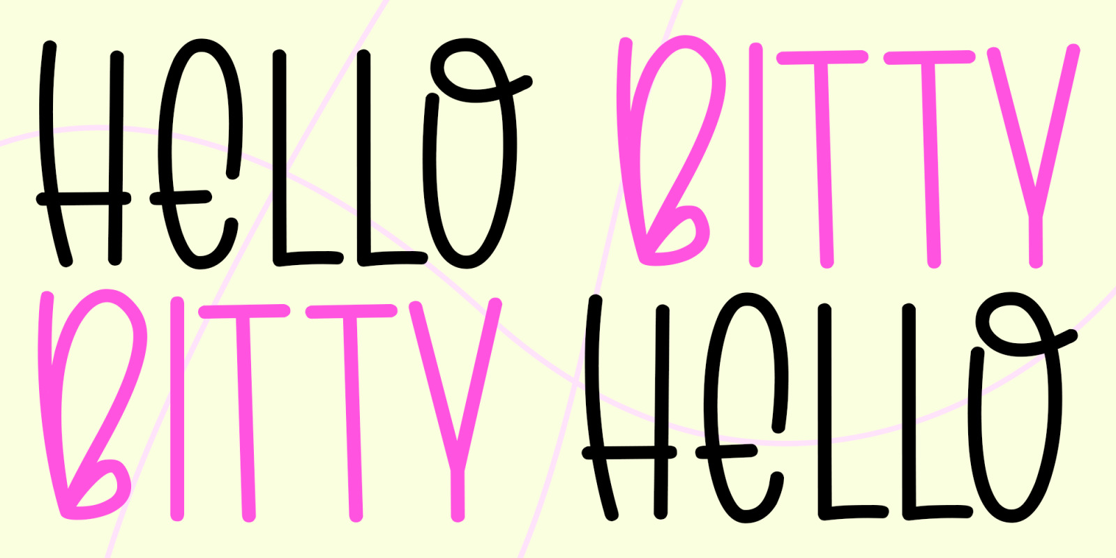 Lovelope Font Family Lovelope Font Family