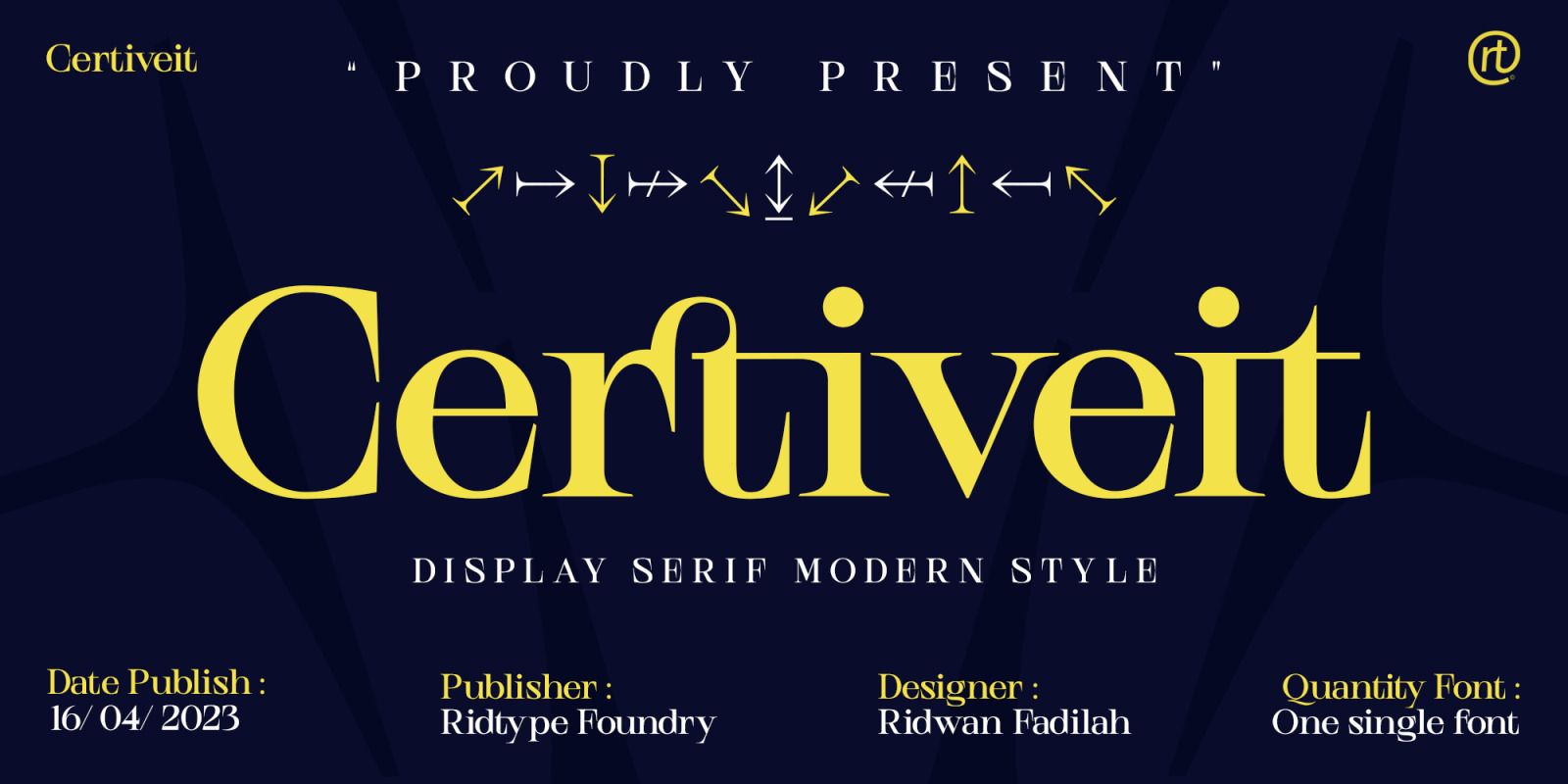 Certiveit - Serif Display Modern Certiveit - Serif Display Modern