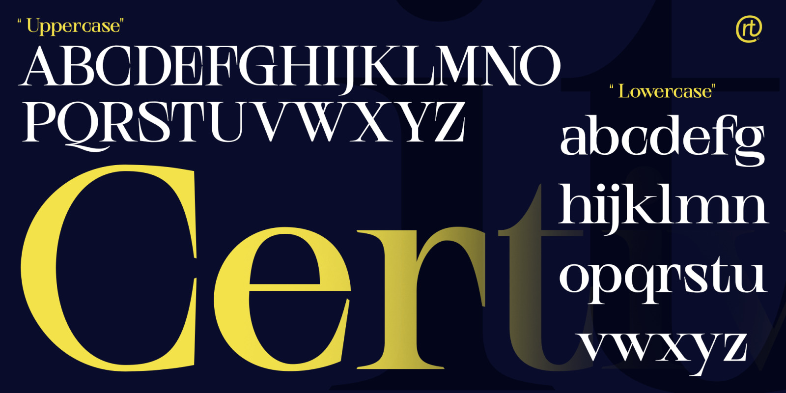 Certiveit - Serif Display Modern Certiveit - Serif Display Modern