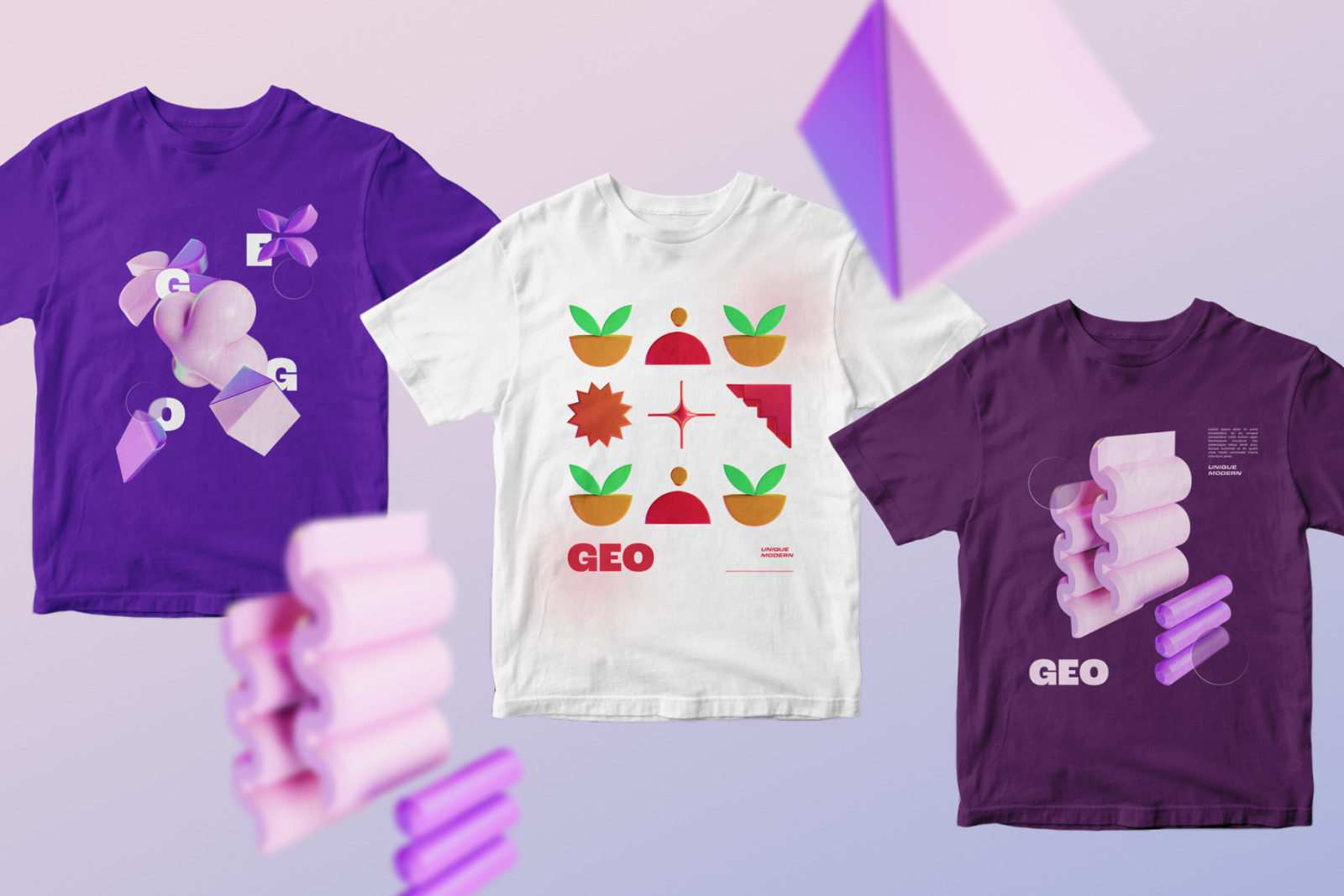 GEO/3D 220+ Colorful Objects GEO/3D 220+ Colorful Objects