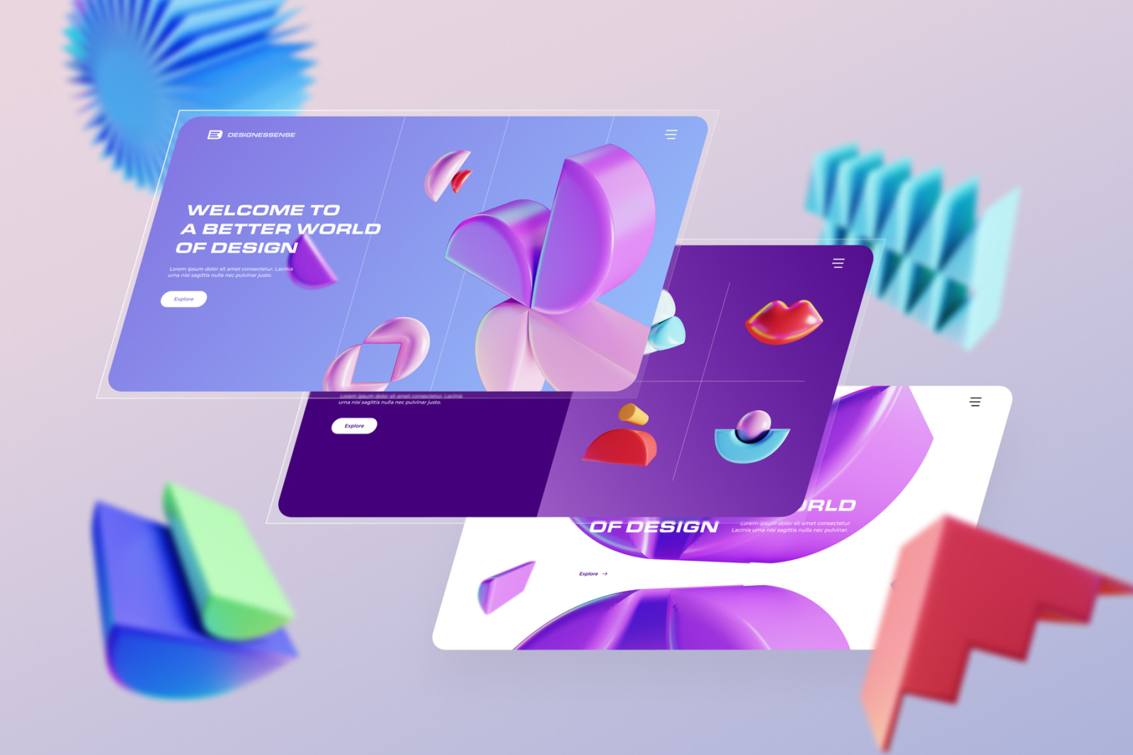 GEO/3D 220+ Colorful Objects GEO/3D 220+ Colorful Objects