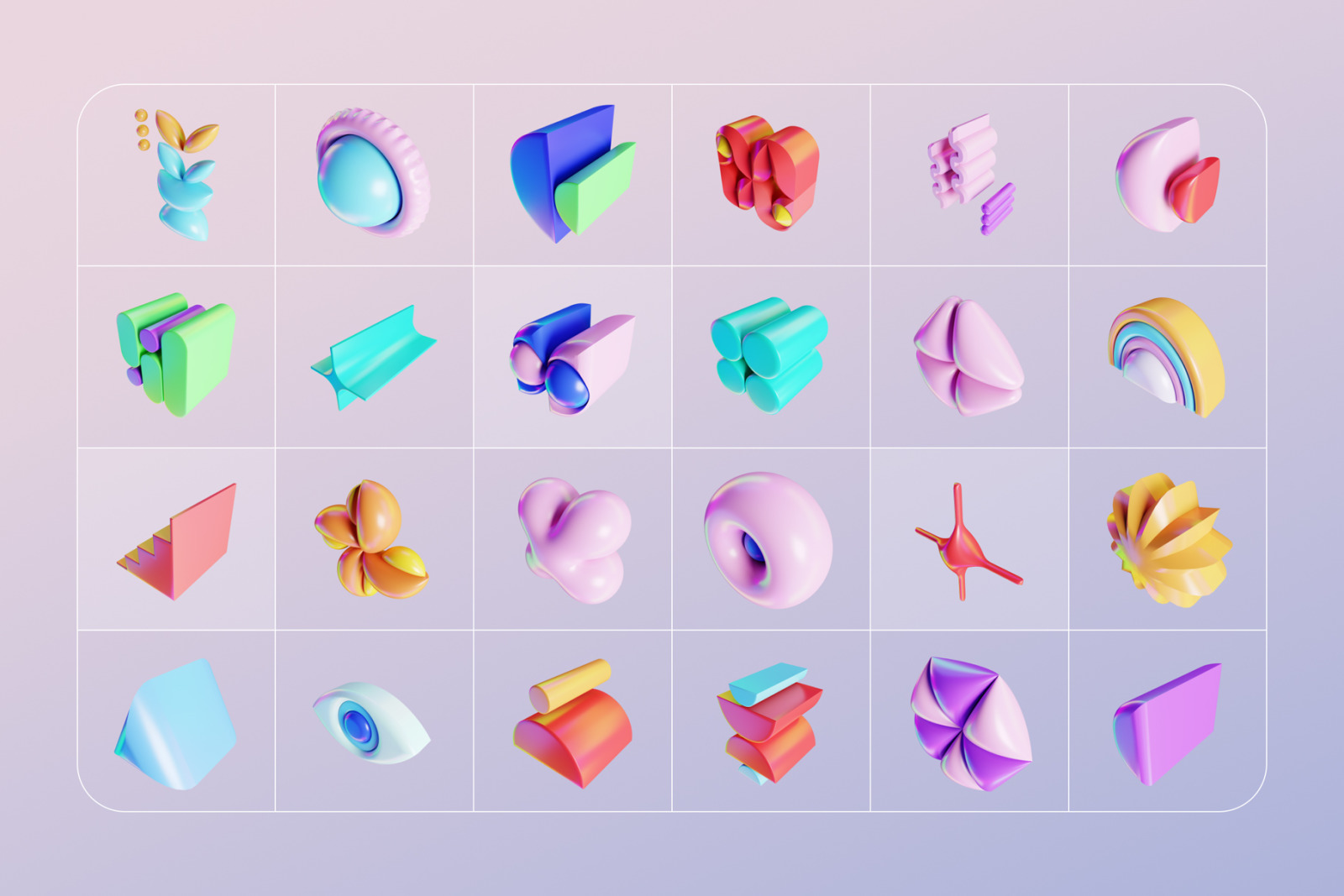 GEO/3D 220+ Colorful Objects GEO/3D 220+ Colorful Objects