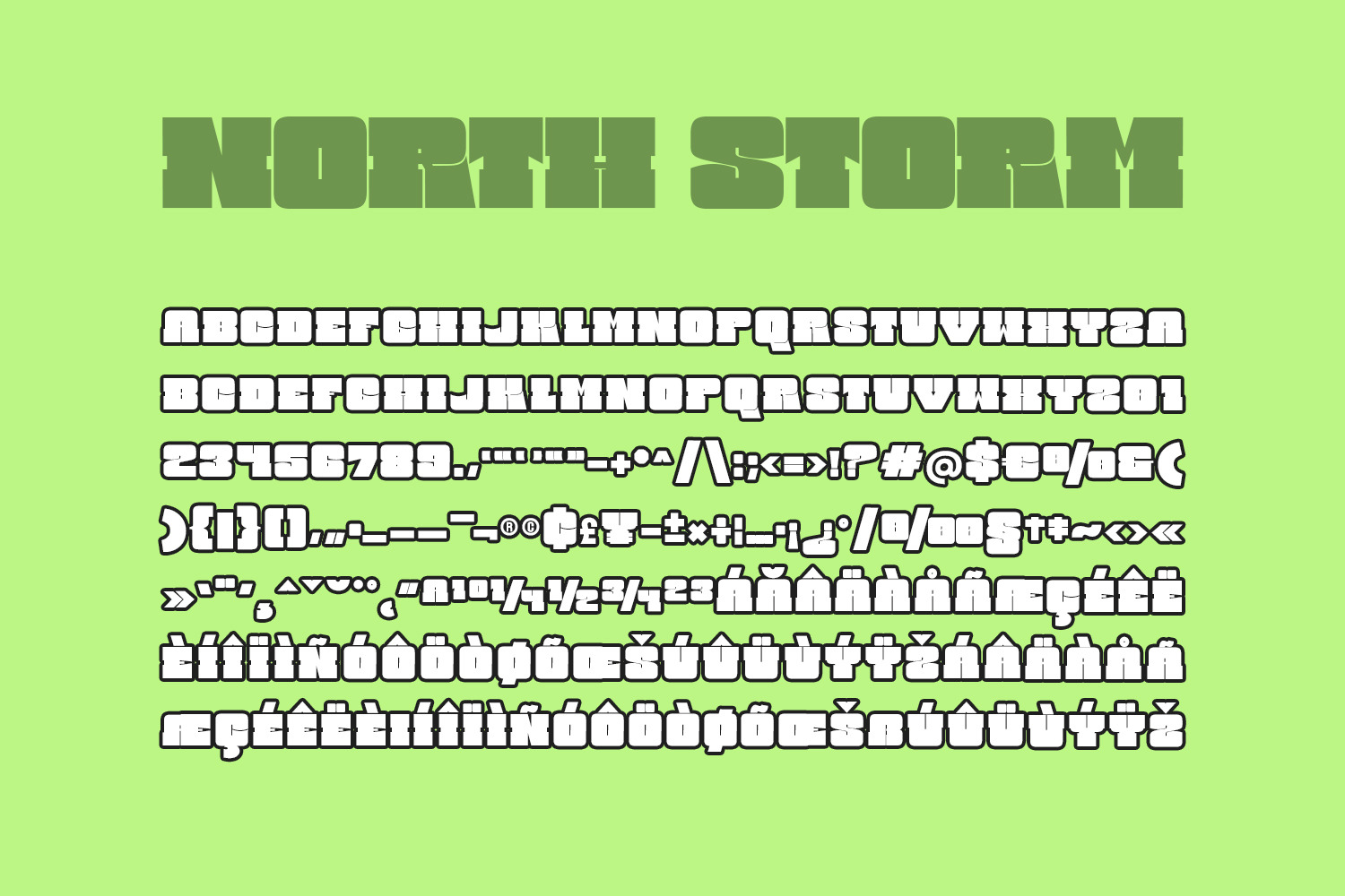 North Storm Font