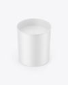 Matte Candle Mockup