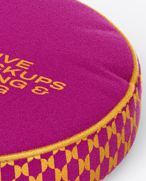 Fur Pillow Mockup Fur Pillow Mockup