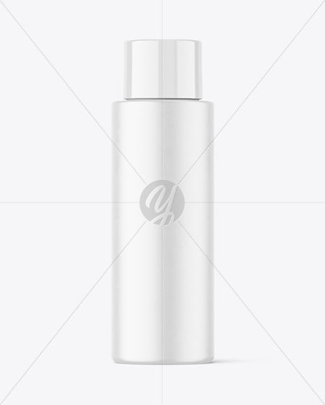 Matte Plastic Bottle Mockup