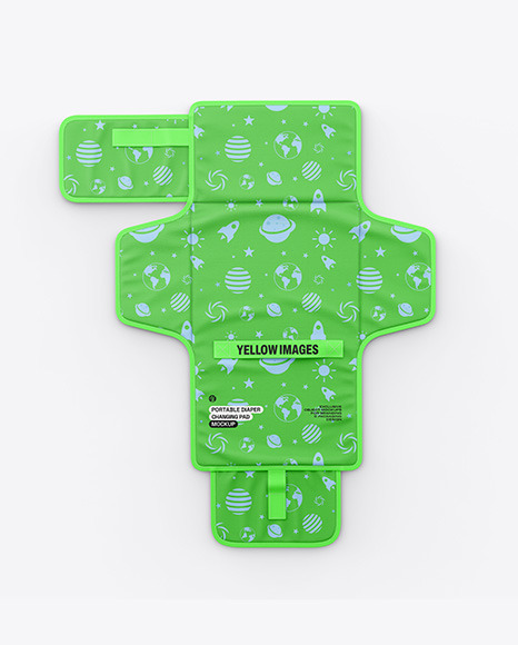 Portable Diaper Changing Pad Mockup