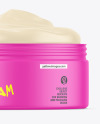 Matte Cosmetic Jar Mockup