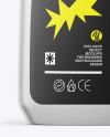 Matte Metallic Detergent Bottle Mockup