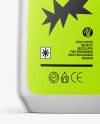 Matte Metallic Detergent Bottle Mockup