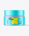 15ml Frosted Glass Jar Mockup