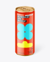 Glossy Drink Can Mockup