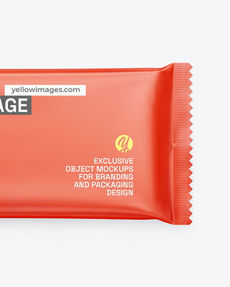 Matte Snack Package Mockup